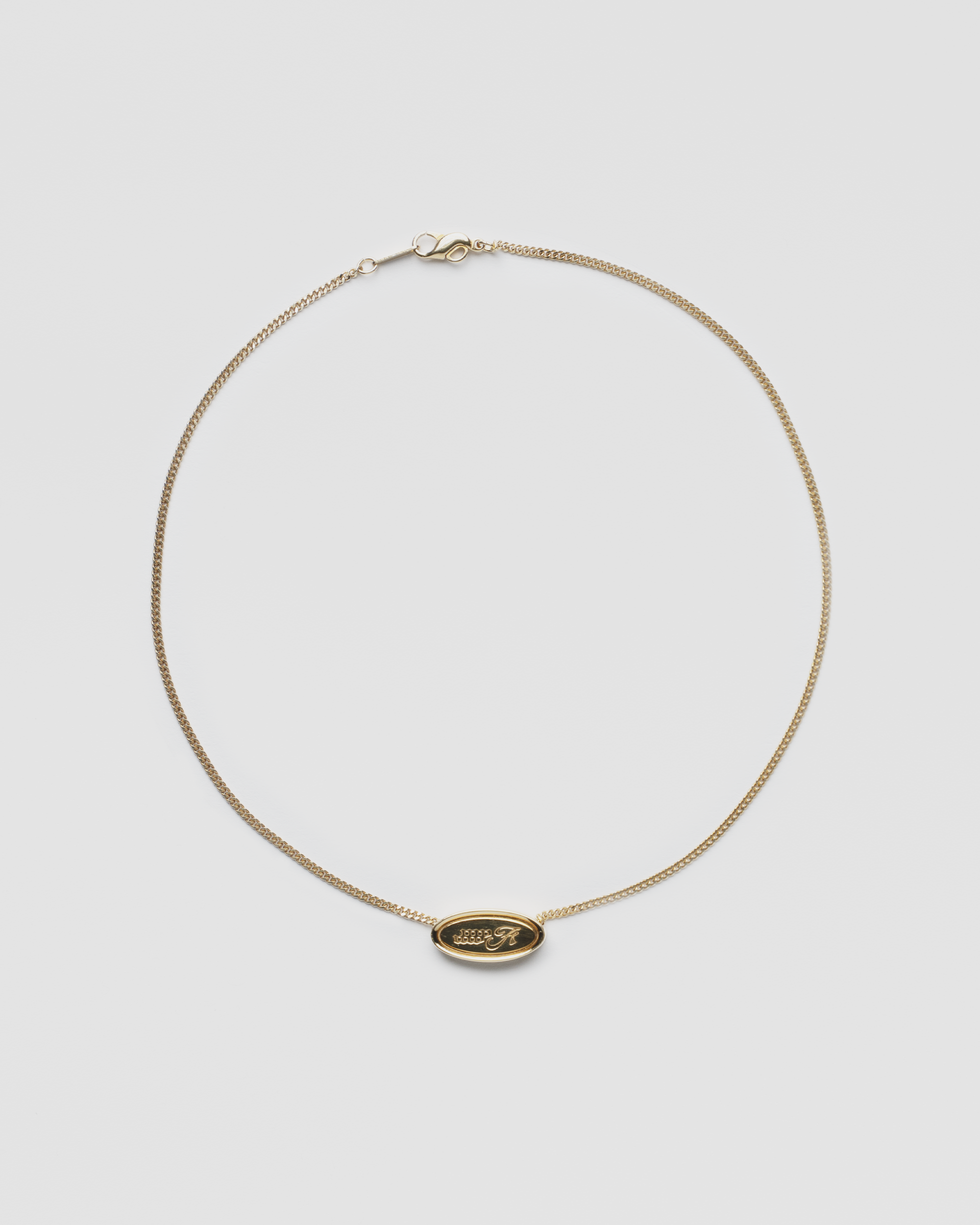 Emblem Necklace Narrow – 4.W.A.JEWELRY SUPPLY.