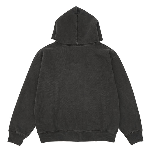 Emblem Logo Zip Hoodie