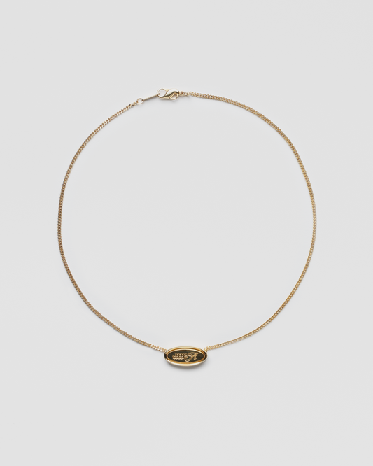 Emblem Necklace Narrow
