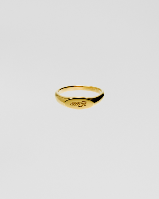Emblem Ring Narrow